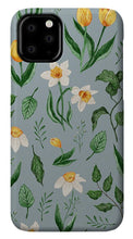 Load image into Gallery viewer, Daffodils and Tulips Pattern - Phone Case
