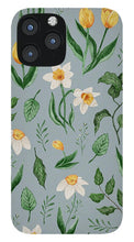 Load image into Gallery viewer, Daffodils and Tulips Pattern - Phone Case