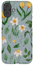 Load image into Gallery viewer, Daffodils and Tulips Pattern - Phone Case