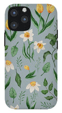 Load image into Gallery viewer, Daffodils and Tulips Pattern - Phone Case