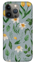 Load image into Gallery viewer, Daffodils and Tulips Pattern - Phone Case
