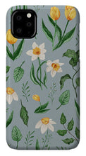 Load image into Gallery viewer, Daffodils and Tulips Pattern - Phone Case