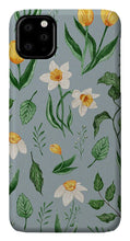 Load image into Gallery viewer, Daffodils and Tulips Pattern - Phone Case