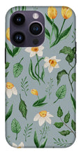 Load image into Gallery viewer, Daffodils and Tulips Pattern - Phone Case