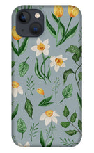 Load image into Gallery viewer, Daffodils and Tulips Pattern - Phone Case