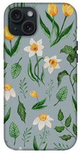 Load image into Gallery viewer, Daffodils and Tulips Pattern - Phone Case