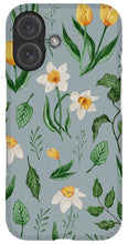 Load image into Gallery viewer, Daffodils and Tulips Pattern - Phone Case