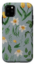Load image into Gallery viewer, Daffodils and Tulips Pattern - Phone Case