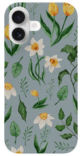Load image into Gallery viewer, Daffodils and Tulips Pattern - Phone Case