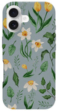 Load image into Gallery viewer, Daffodils and Tulips Pattern - Phone Case