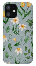 Load image into Gallery viewer, Daffodils and Tulips Pattern - Phone Case