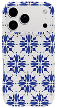 Load image into Gallery viewer, Dark Blue Tile Pattern - Phone Case