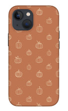 Load image into Gallery viewer, Dark Orange Pumpkin Pattern - Phone Case