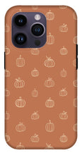 Load image into Gallery viewer, Dark Orange Pumpkin Pattern - Phone Case