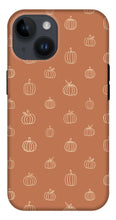 Load image into Gallery viewer, Dark Orange Pumpkin Pattern - Phone Case