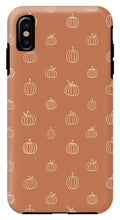 Load image into Gallery viewer, Dark Orange Pumpkin Pattern - Phone Case