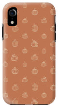 Load image into Gallery viewer, Dark Orange Pumpkin Pattern - Phone Case