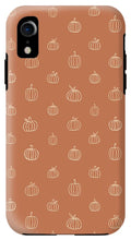 Load image into Gallery viewer, Dark Orange Pumpkin Pattern - Phone Case