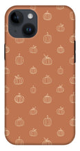 Load image into Gallery viewer, Dark Orange Pumpkin Pattern - Phone Case
