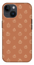 Load image into Gallery viewer, Dark Orange Pumpkin Pattern - Phone Case