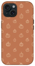 Load image into Gallery viewer, Dark Orange Pumpkin Pattern - Phone Case