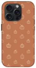 Load image into Gallery viewer, Dark Orange Pumpkin Pattern - Phone Case