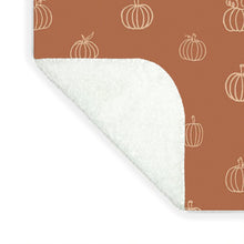 Load image into Gallery viewer, Dark Orange Pumpkin Pattern - Blanket