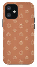Load image into Gallery viewer, Dark Orange Pumpkin Pattern - Phone Case