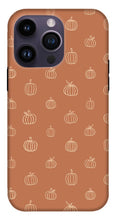 Load image into Gallery viewer, Dark Orange Pumpkin Pattern - Phone Case