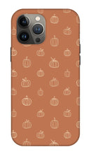 Load image into Gallery viewer, Dark Orange Pumpkin Pattern - Phone Case