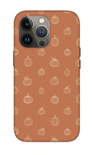 Load image into Gallery viewer, Dark Orange Pumpkin Pattern - Phone Case