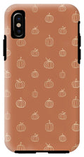 Load image into Gallery viewer, Dark Orange Pumpkin Pattern - Phone Case