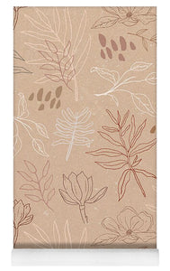 Desert Leaf Pattern - Yoga Mat
