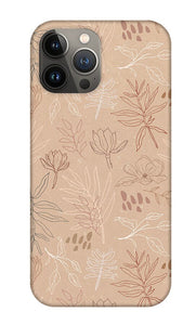 Desert Leaf Pattern - Phone Case