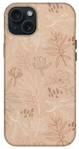 Desert Leaf Pattern - Phone Case