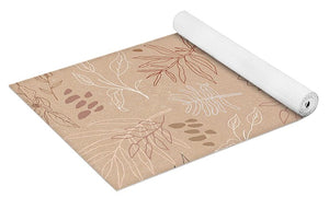 Desert Leaf Pattern - Yoga Mat