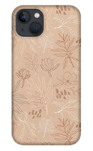 Desert Leaf Pattern - Phone Case