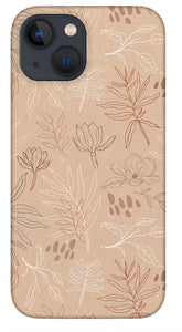 Desert Leaf Pattern - Phone Case