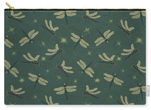 Load image into Gallery viewer, Dragonfly Pattern - Zip Pouch