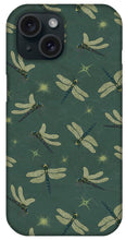 Load image into Gallery viewer, Dragonfly Pattern - Phone Case