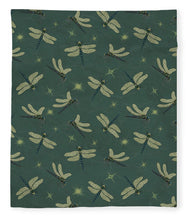 Load image into Gallery viewer, Dragonfly Pattern - Blanket