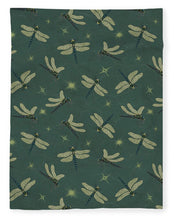 Load image into Gallery viewer, Dragonfly Pattern - Blanket