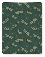 Load image into Gallery viewer, Dragonfly Pattern - Blanket