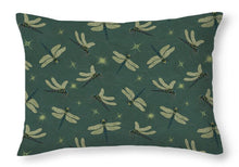 Load image into Gallery viewer, Dragonfly Pattern - Throw Pillow