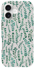 Load image into Gallery viewer, Eucalyptus Watercolor Pattern - Phone Case