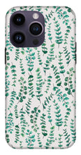 Load image into Gallery viewer, Eucalyptus Watercolor Pattern - Phone Case