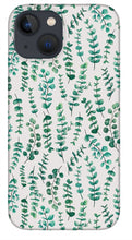 Load image into Gallery viewer, Eucalyptus Watercolor Pattern - Phone Case