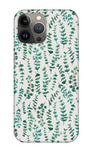 Load image into Gallery viewer, Eucalyptus Watercolor Pattern - Phone Case