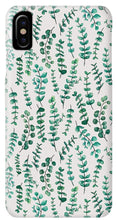 Load image into Gallery viewer, Eucalyptus Watercolor Pattern - Phone Case