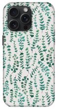 Load image into Gallery viewer, Eucalyptus Watercolor Pattern - Phone Case